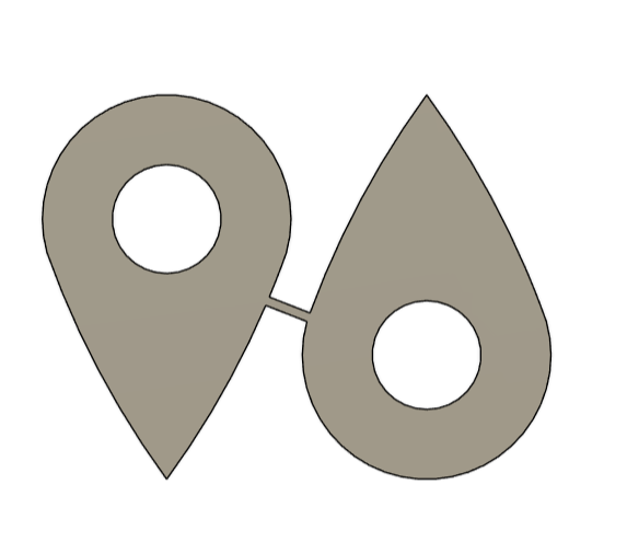 Weld Washer - Tear Drop