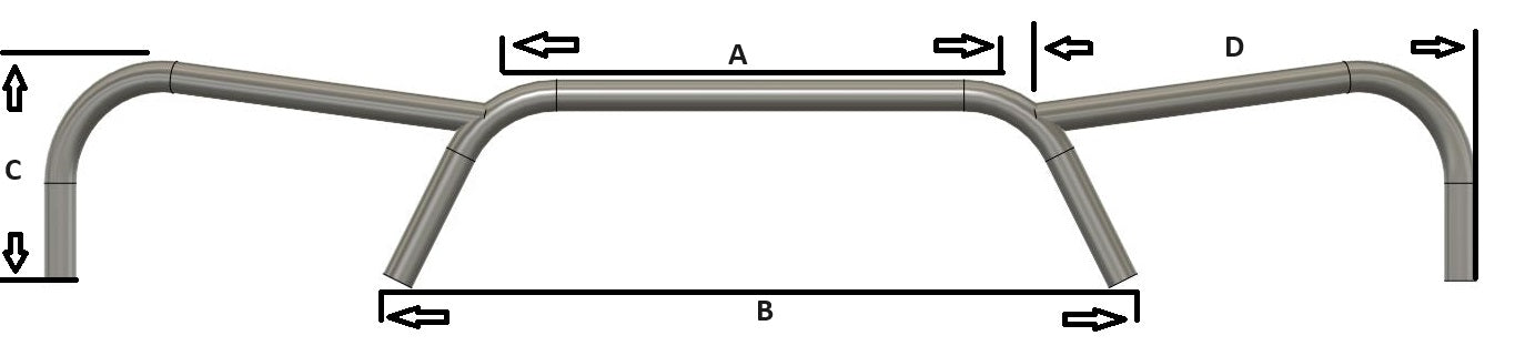 Bullbar Angry Eye Triple Hoops DIY Kit