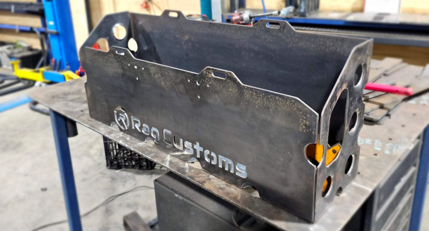 Universal DIY Double Jerry Can Swing Away Kit - Photo 2 | Rag Customs