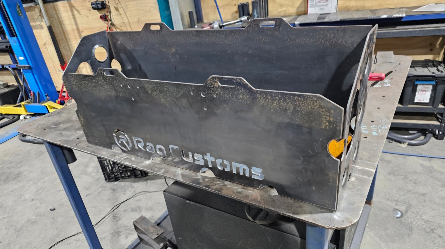 Universal DIY Double Jerry Can Swing Away Kit - Jerry Can Carrier | Rag Customs