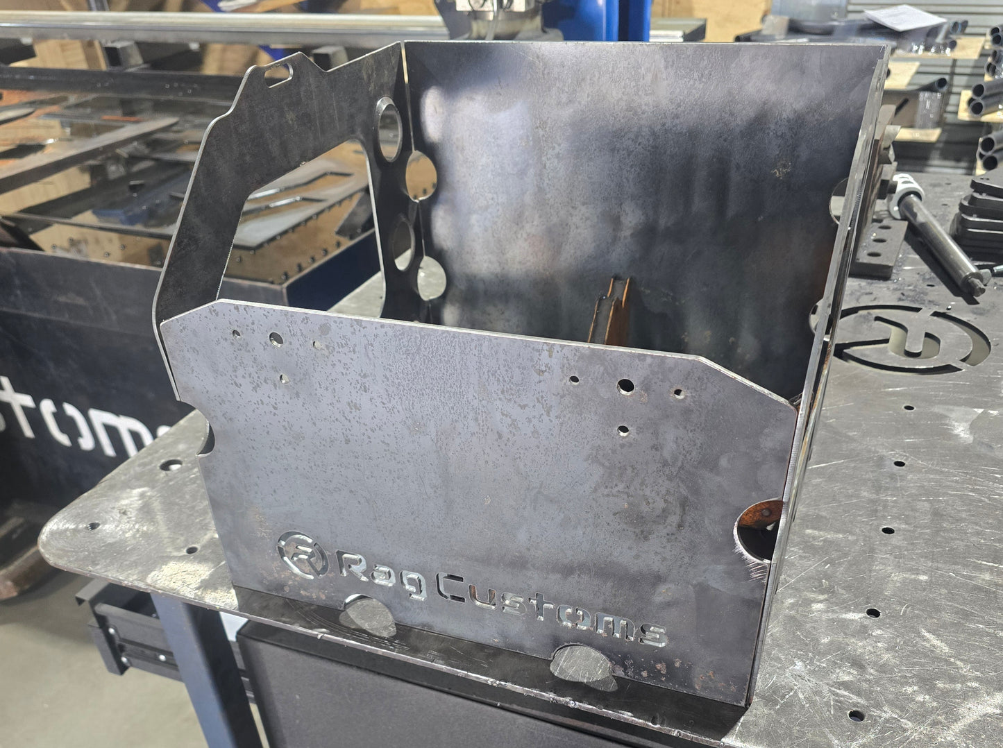 Universal DIY Double Jerry Can Swing Away Kit