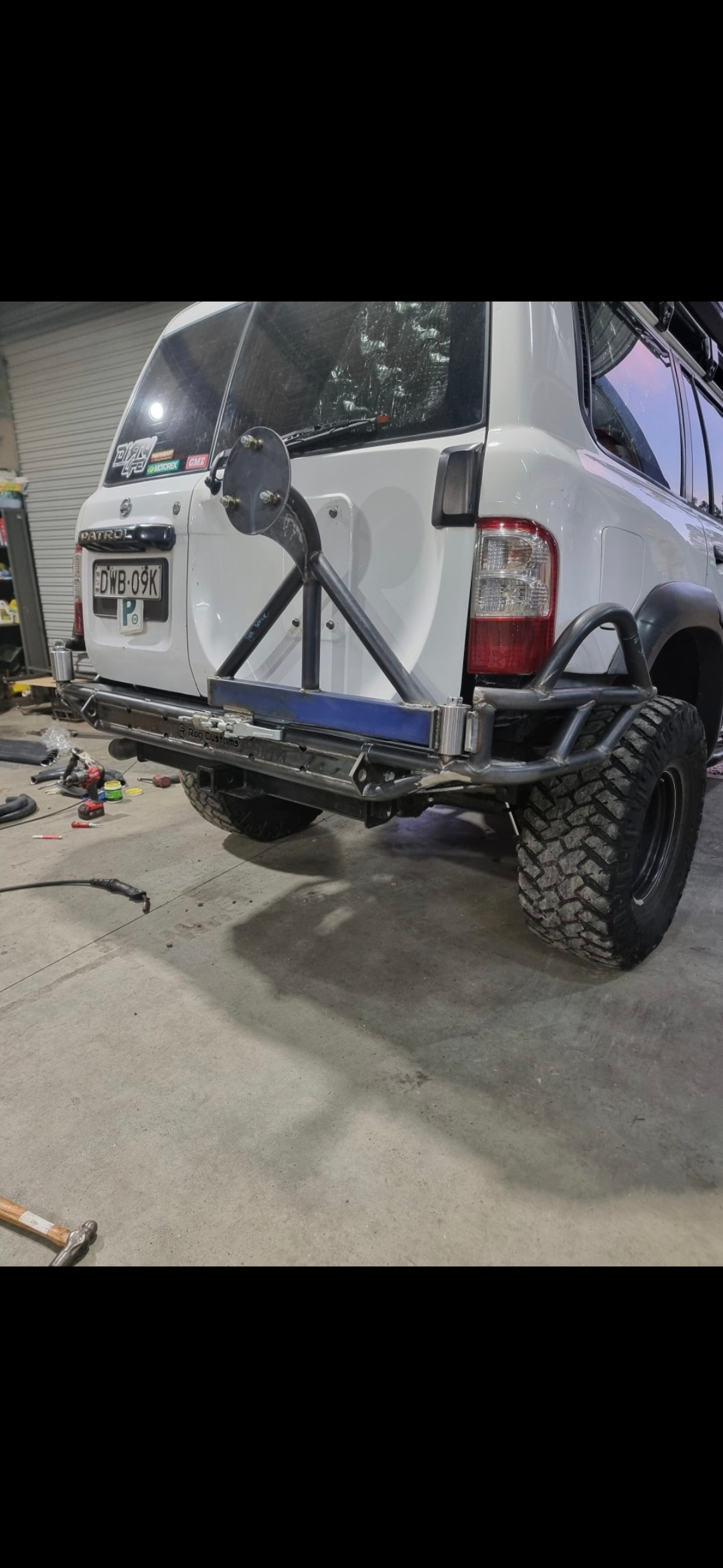 Gu/ Gq Tube Rear Bar DIY Kit - QUARTERCHOP ONLY - Photo 5 | Rag Customs