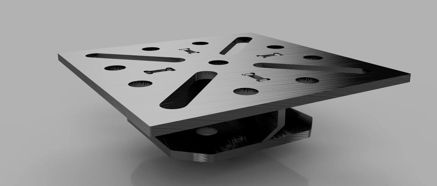 Stand Mount 200x200x50x6mm