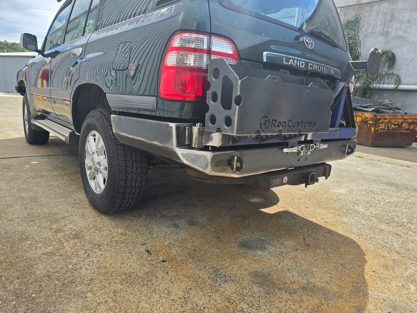 100 Series Plate Rear Bar DIY Kit