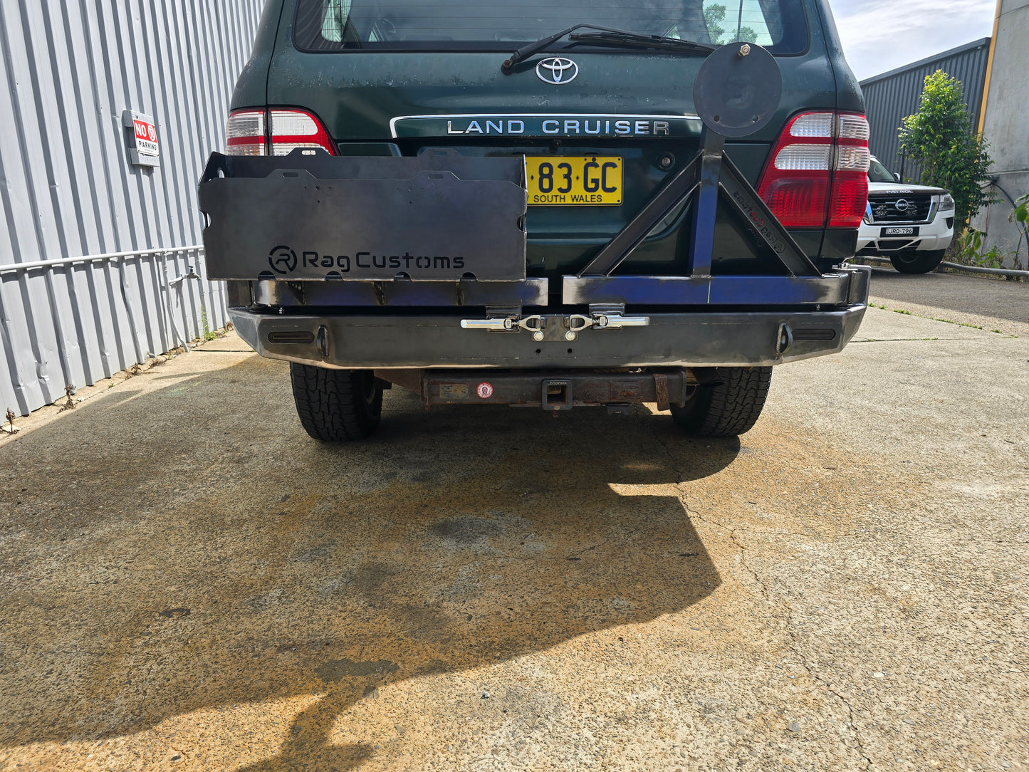 100 Series Plate Rear Bar DIY Kit
