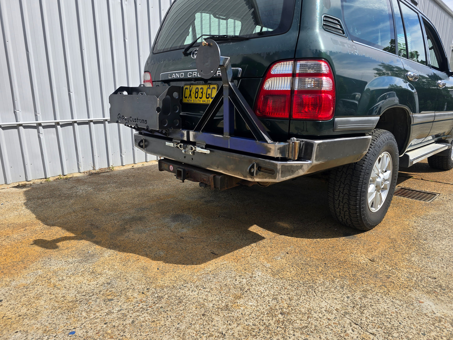 100 Series Plate Rear Bar DIY Kit