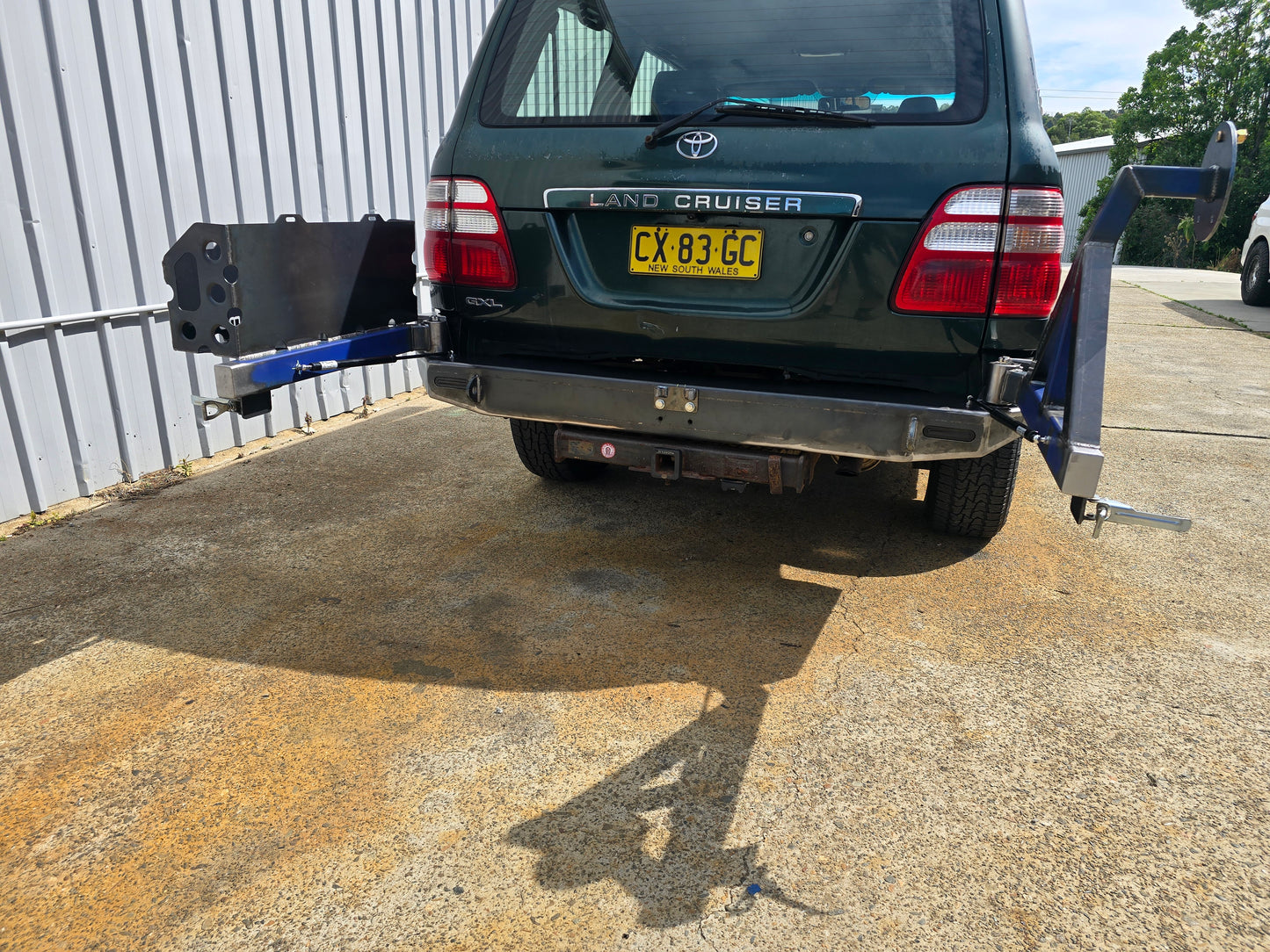 100 Series Plate Rear Bar DIY Kit
