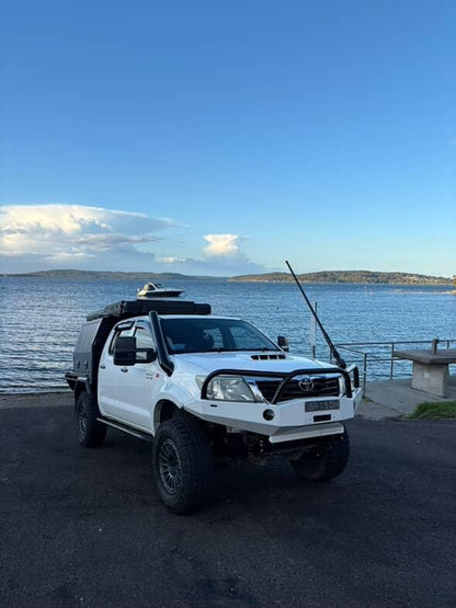 N70 Hilux Plate Bullbar - New Style