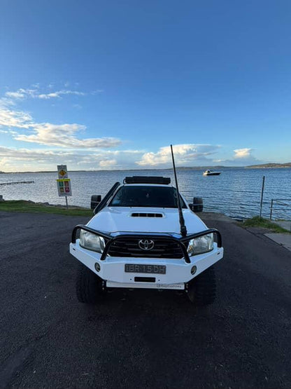 N70 Hilux Plate Bullbar - New Style