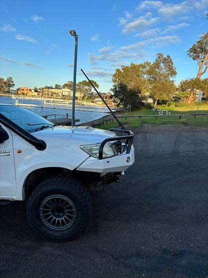 N70 Hilux Plate Bullbar - New Style