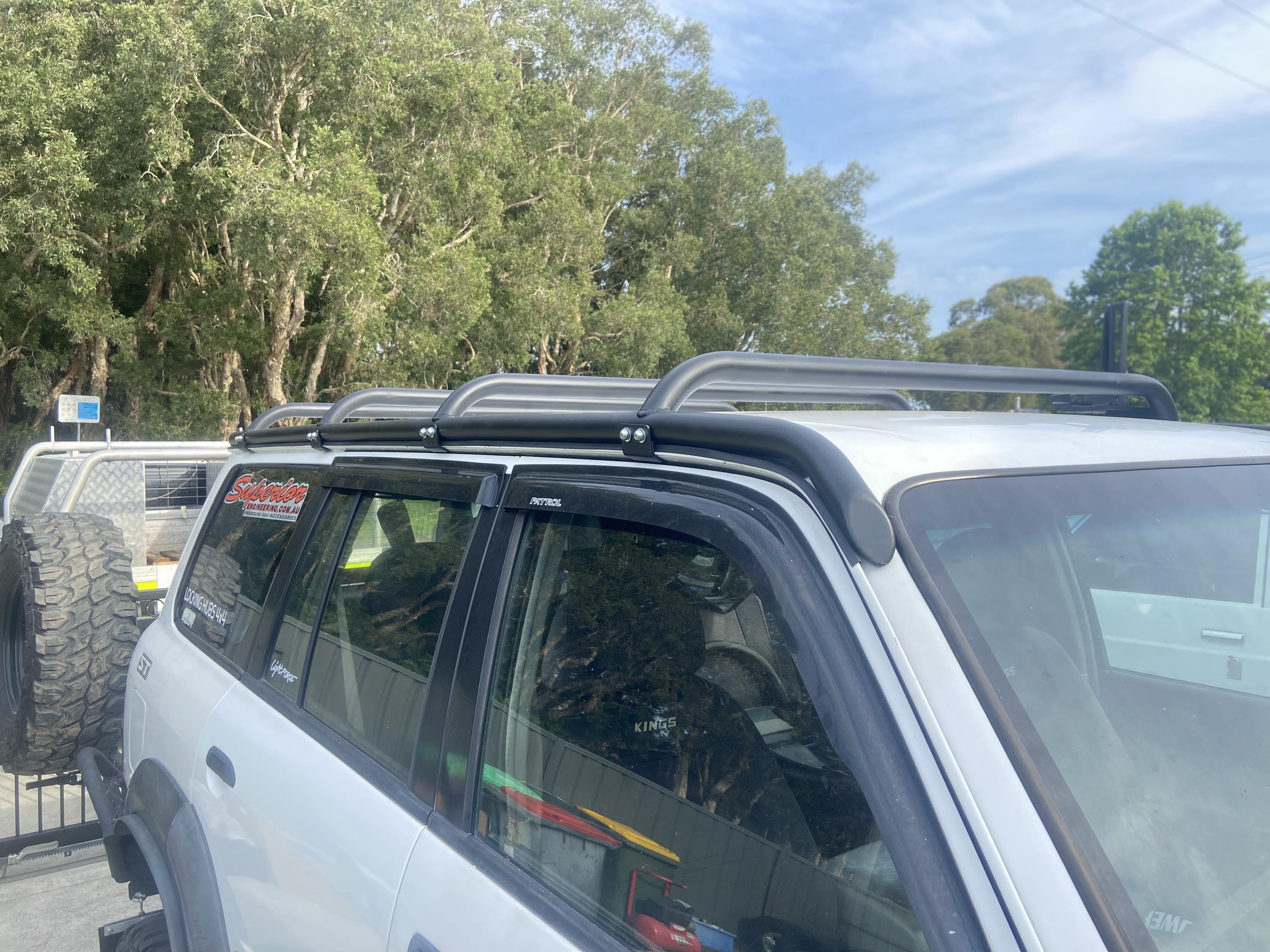 Gu Rack Drive GU Patrol Tube Roof Rack & Roof Sliders DIY Kit | Rag Customs