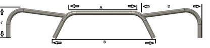Bullbar Angry Eye Triple Hoops DIY Kit