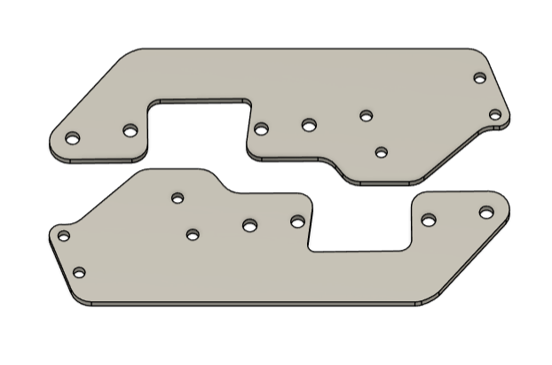N80 Raised Towbar Brackets