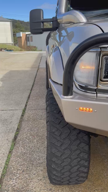 80 Series Plate Bullbar - New Style