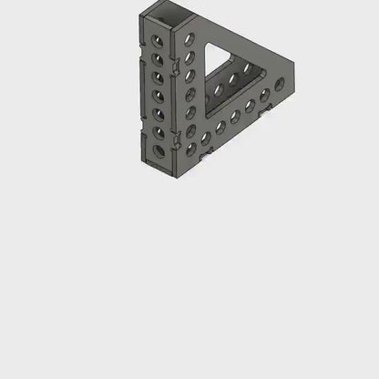 Square 200x200x50x6mm