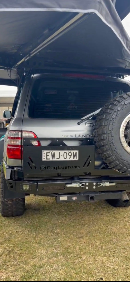105 Series LandCruiser – Plate Rear Bar DIY Kit