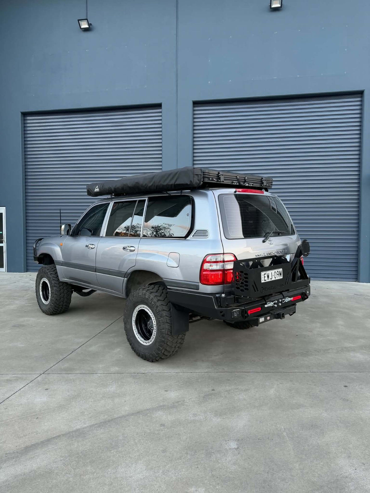 105 Series LandCruiser – Plate Rear Bar DIY Kit