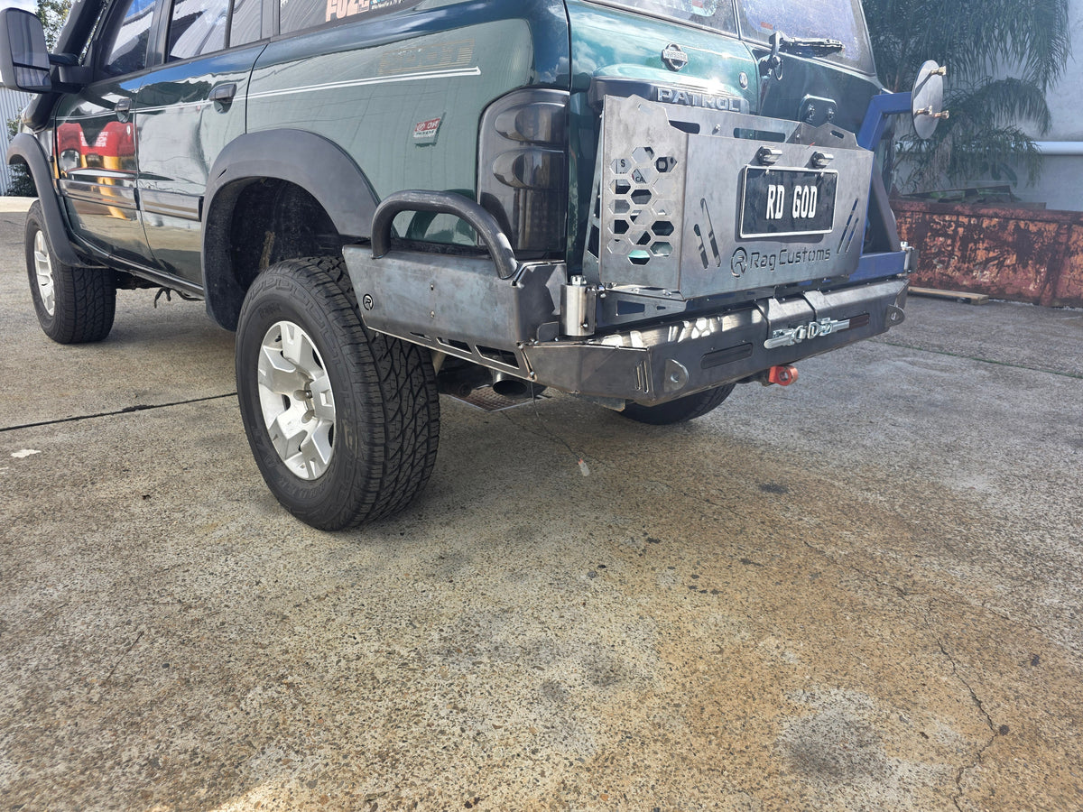 GU Patrol Series 4 – Plate Rear Bar DIY Kit