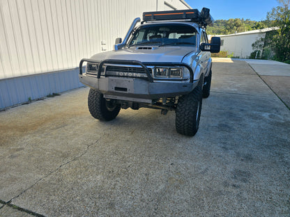 80 Series Plate Bullbar - New Style