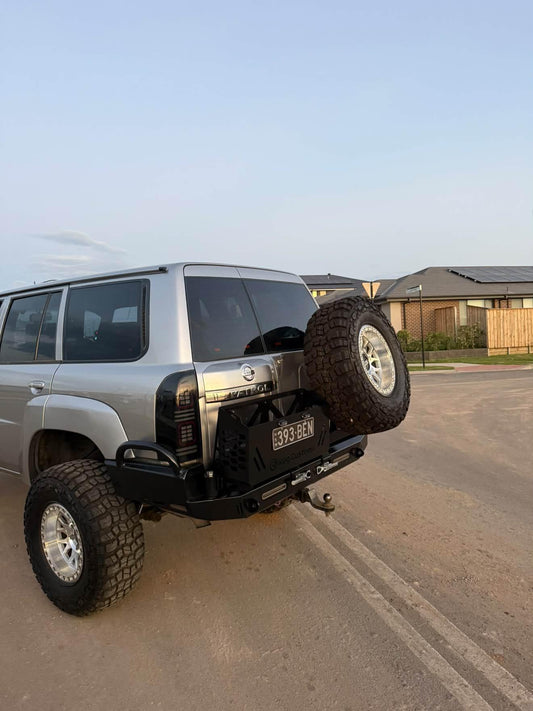 GU Patrol Series 4 Plate Rear Bar DIY Kit | Australian Made 4WD Parts | Rag Customs