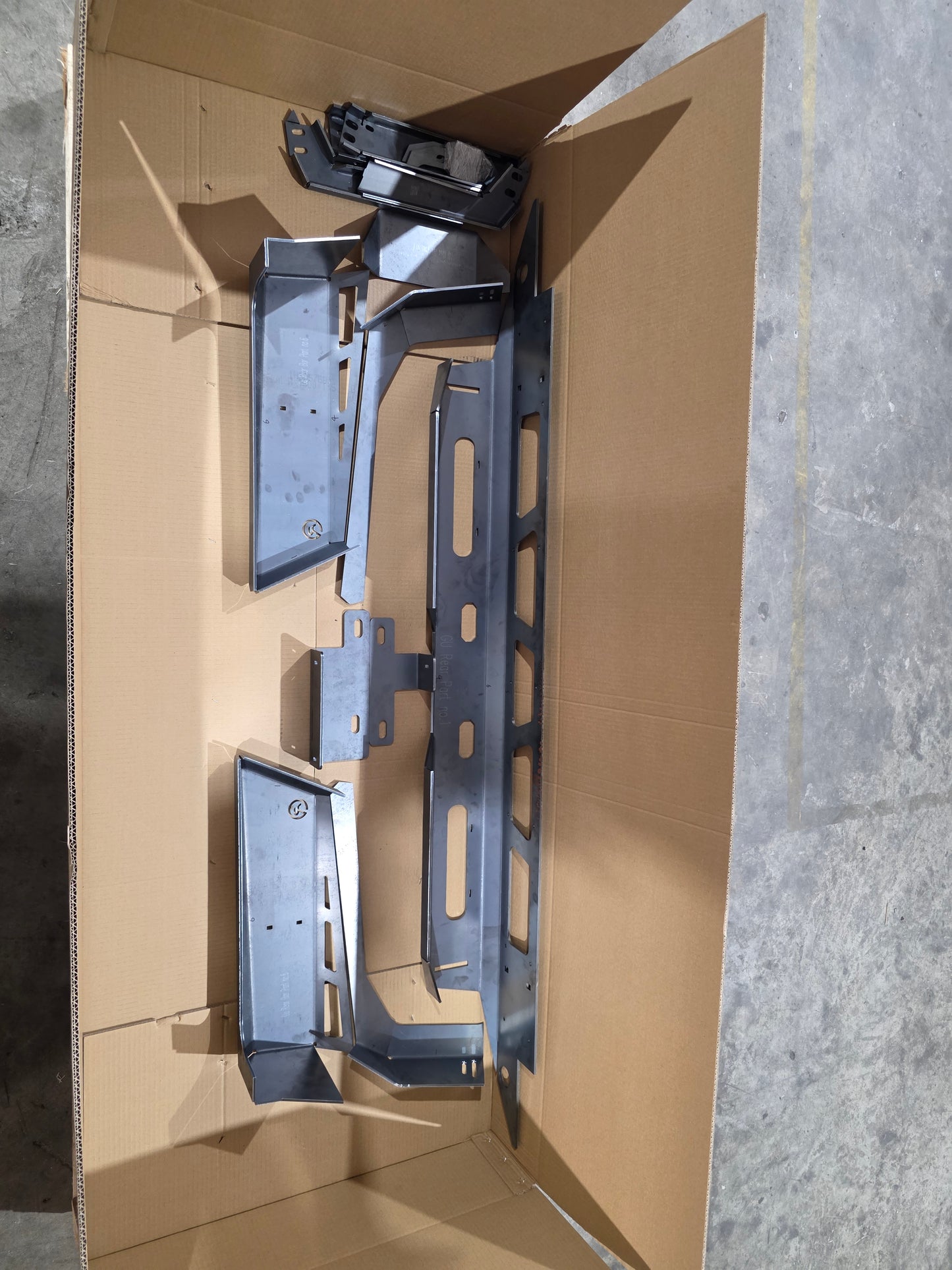 GU Patrol Series 1–3 – Plate Rear Bar DIY Kit