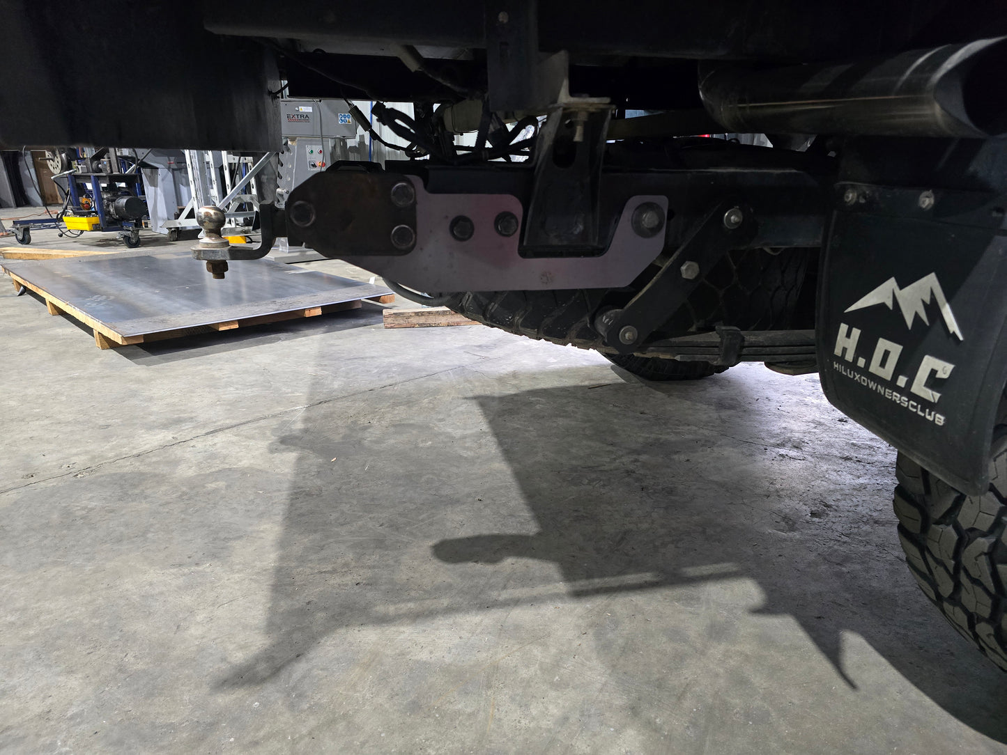 N70 Hilux Raised Towbar Brackets