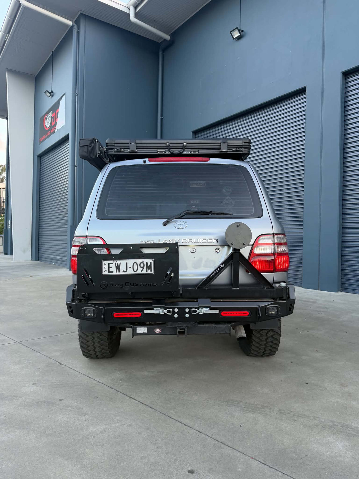 105 Series LandCruiser – Plate Rear Bar DIY Kit