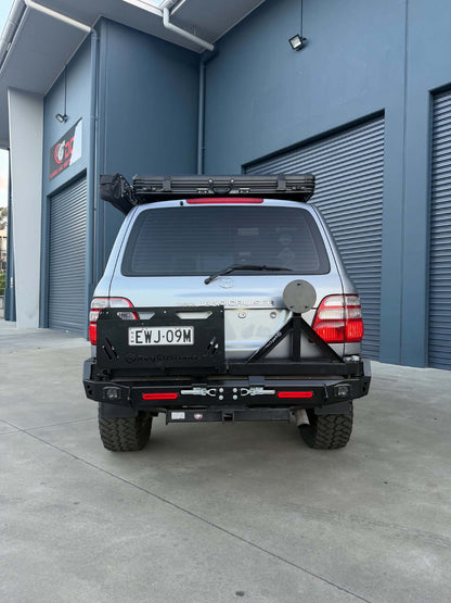 105 Series LandCruiser – Plate Rear Bar DIY Kit