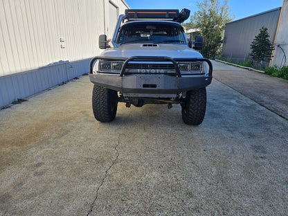 80 Series Plate Bullbar - New Style