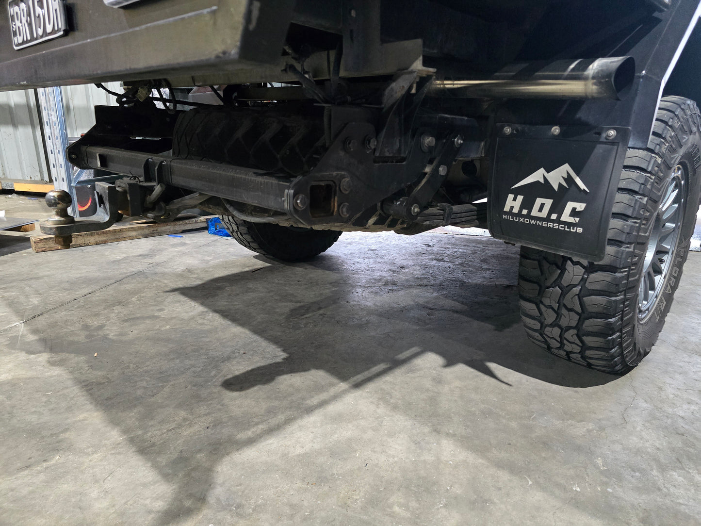 N70 Hilux Raised Towbar Brackets