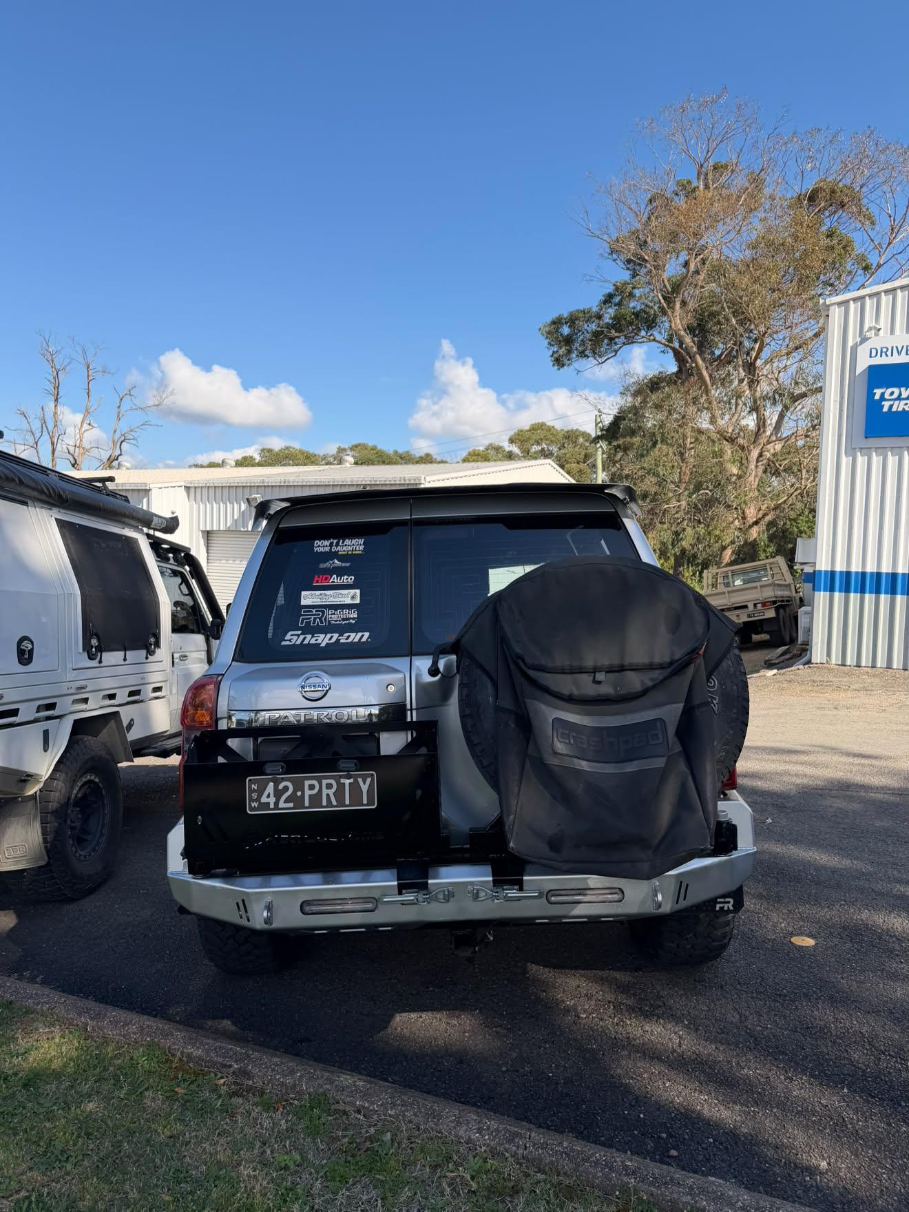 GU Patrol Series 4 – Plate Rear Bar DIY Kit