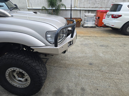 80 Series Plate Bullbar - New Style