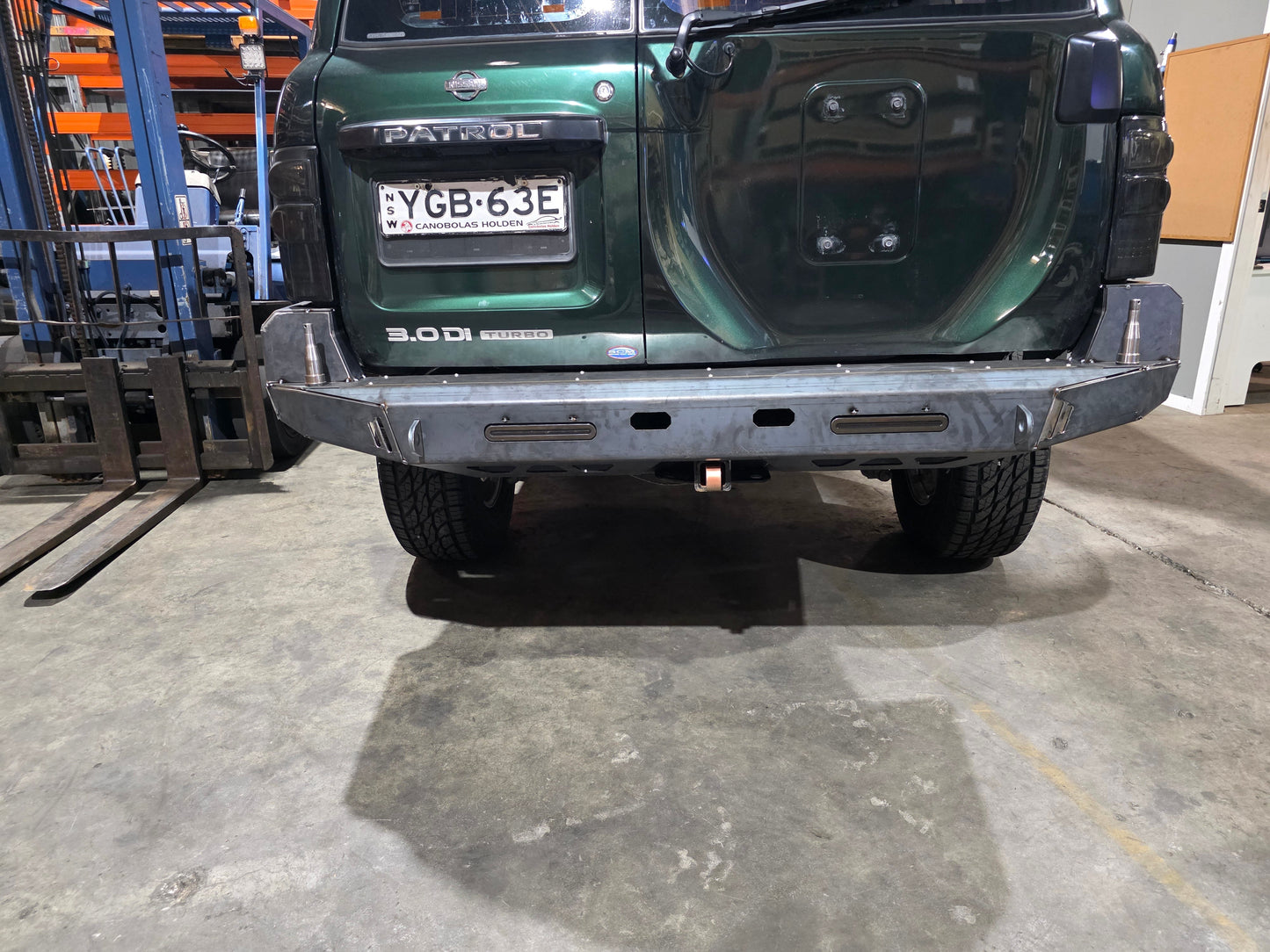 GU Patrol Series 4 – Plate Rear Bar DIY Kit