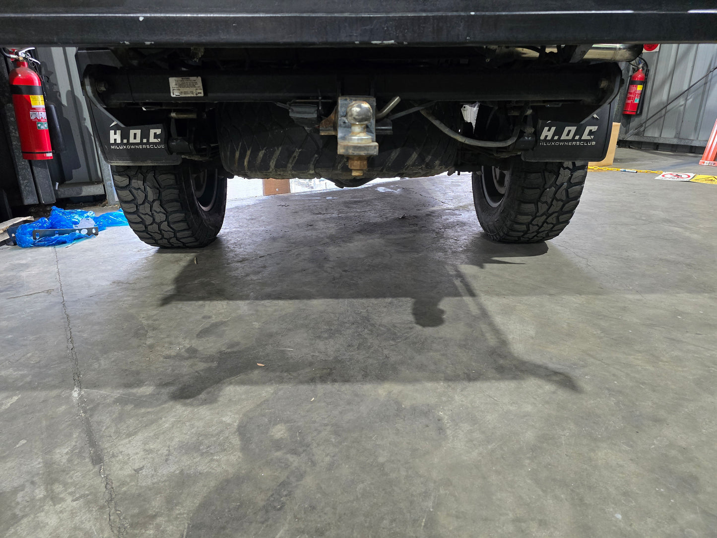 N70 Hilux Raised Towbar Brackets