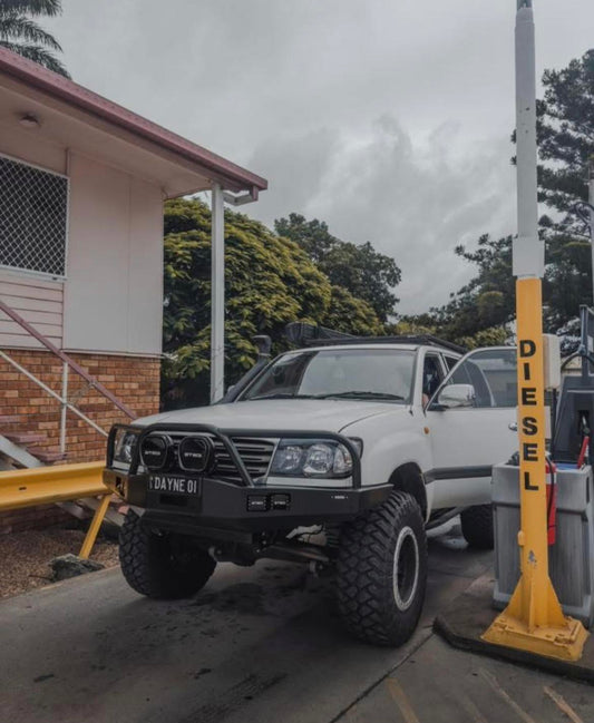 105 Series Plate Bullbar - New Style