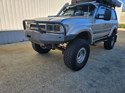 80 Series Plate Bullbar - New Style