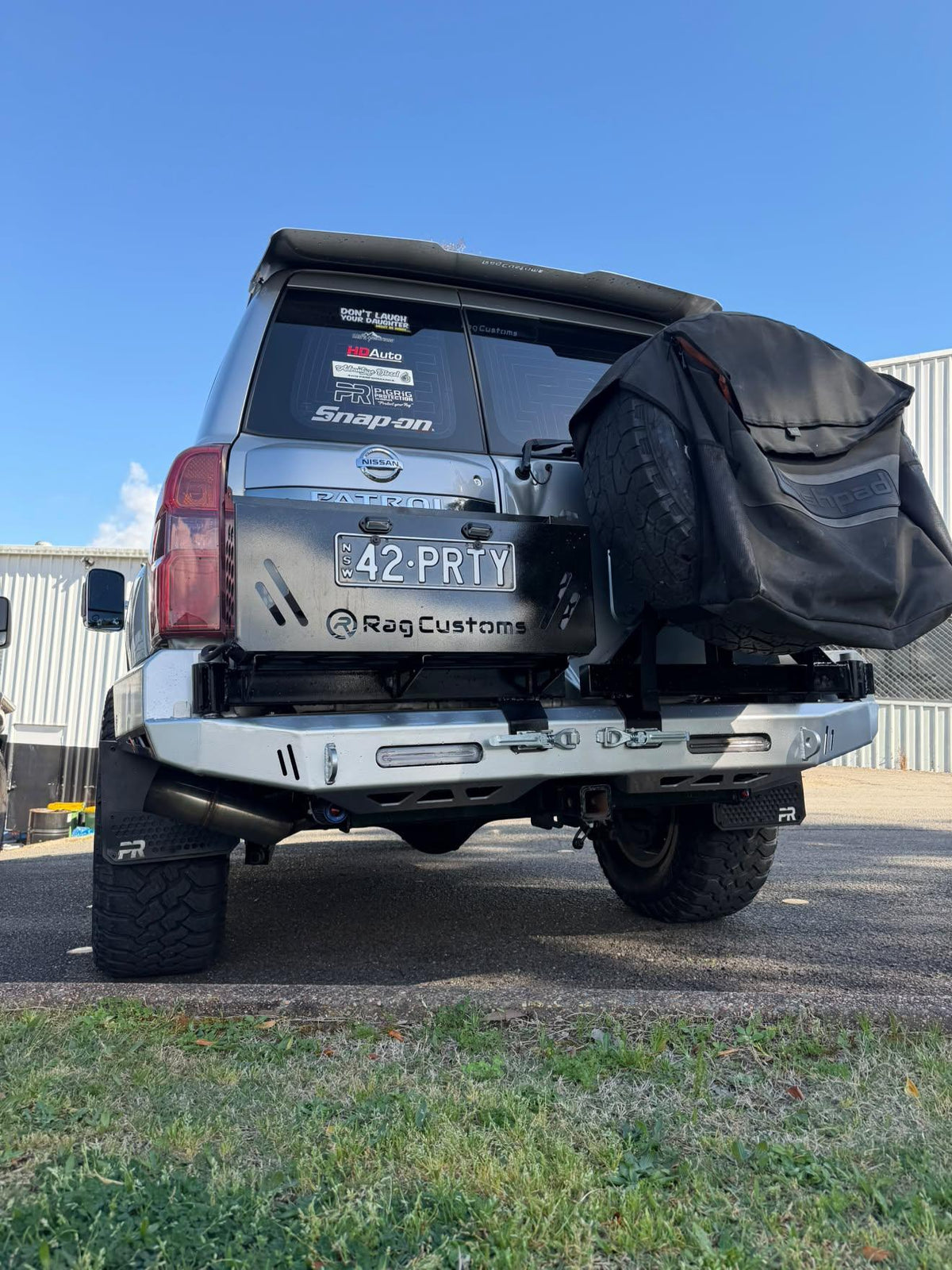 GU Patrol Series 4 – Plate Rear Bar DIY Kit