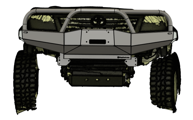 N70 Hilux Plate Bullbar - New Style PRE-ORDER