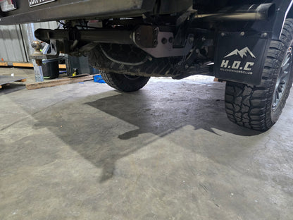 N70 Hilux Raised Towbar Brackets