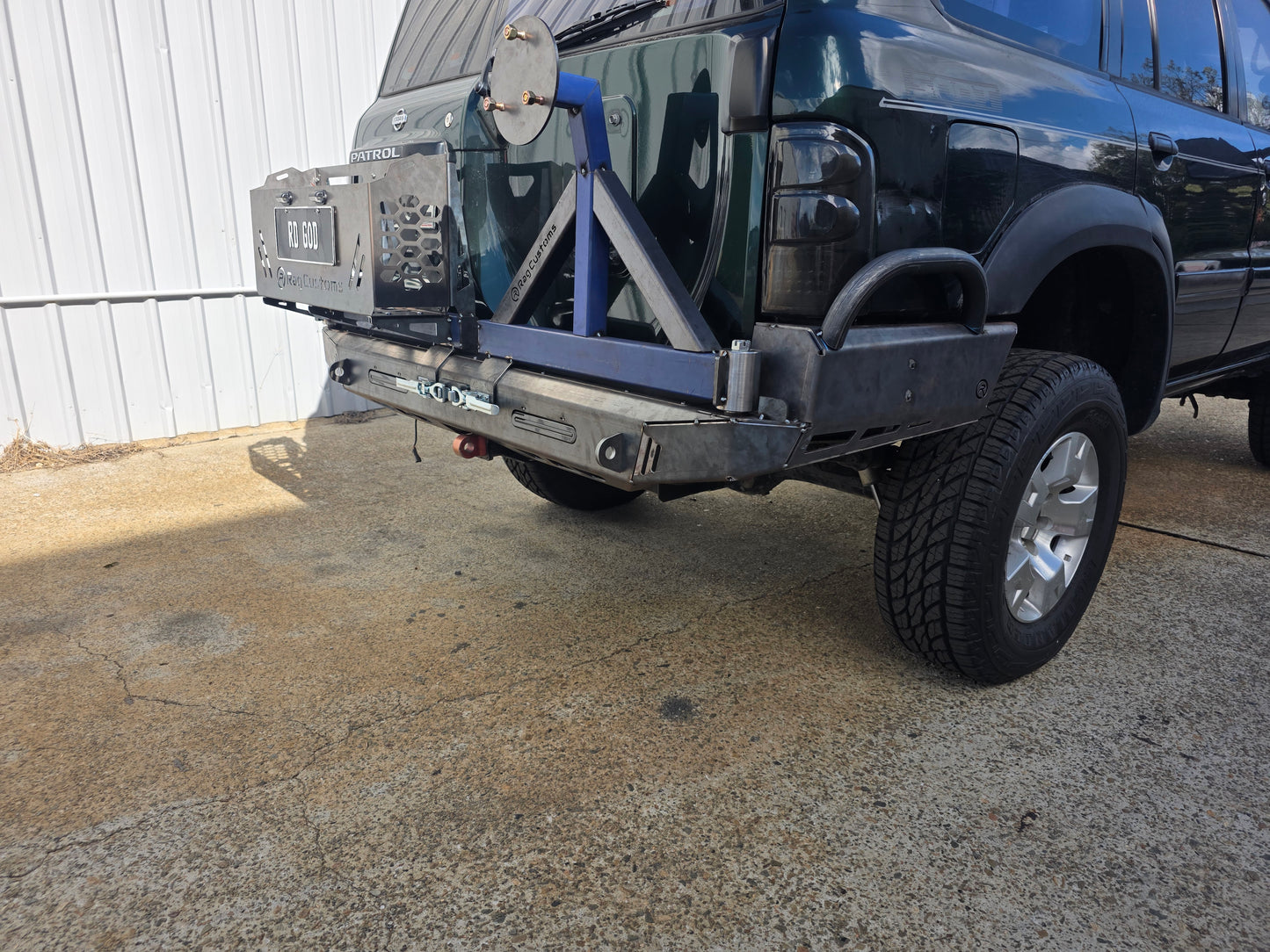 GU Patrol Series 1-3 - Plate Rear Bar DIY Kit | Australian Made 4WD Parts | Rag Customs