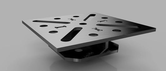 Stand Mount 200x200x50x6mm
