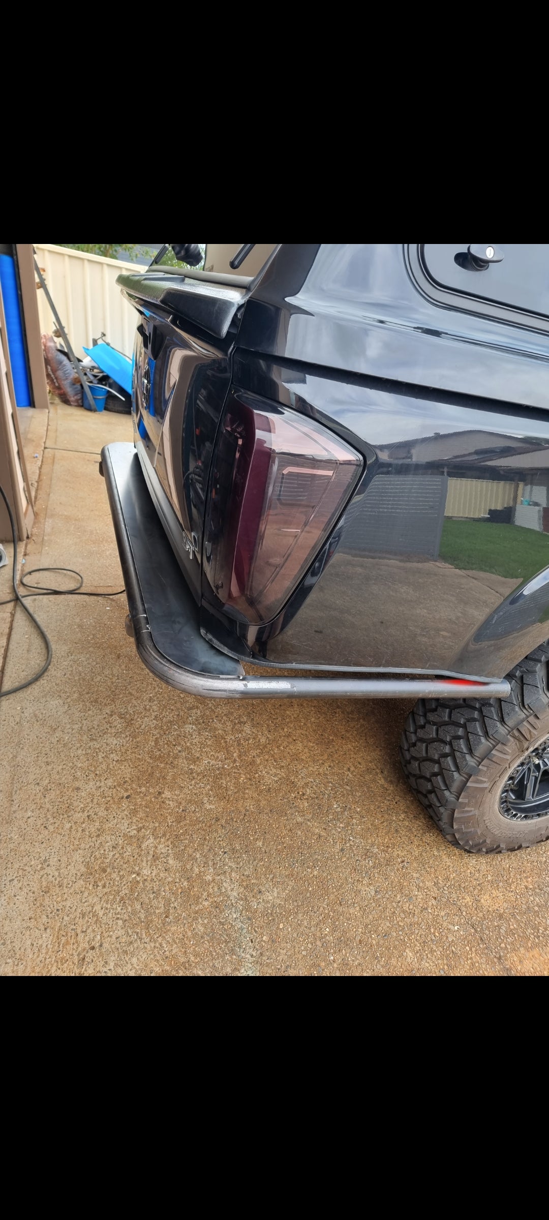 Navara Np300 Tube Rear Bar Bracket