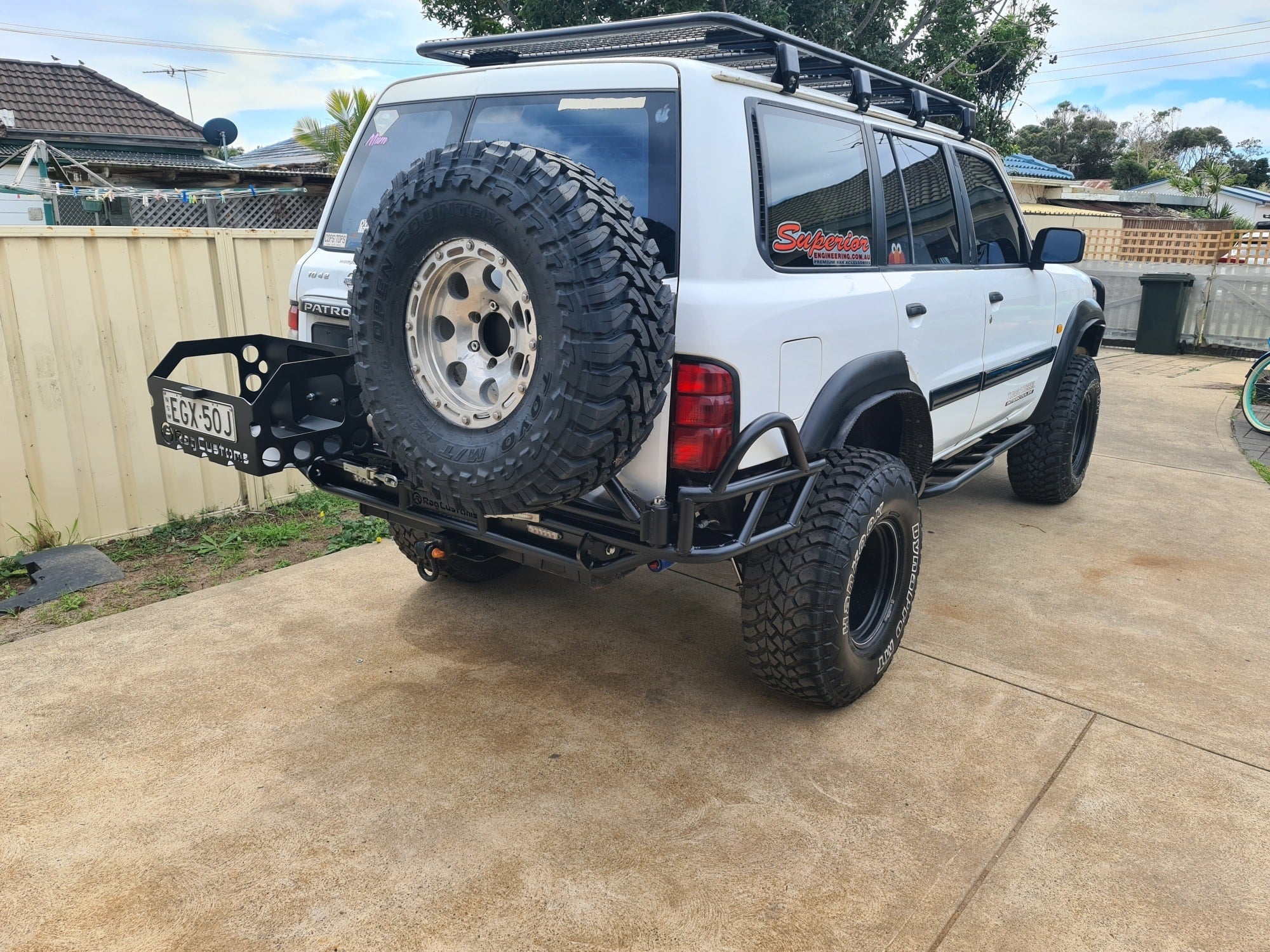 Xgo Rear Bar Gu/ Gq Tube Rear Bar DIY Kit - QUARTERCHOP ONLY – Rag Customs